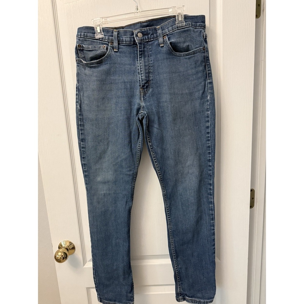 Levi's 505 Men's Jeans 32x30 Regular Fit Straight Blue Denim Vintage Y2K